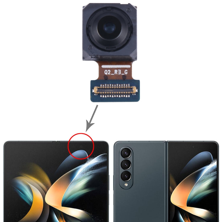 For Samsung Galaxy Z Fold4 SM-F936B Original Main Screen Front Facing Camera - free shipping - PMc TechLife - Order now!