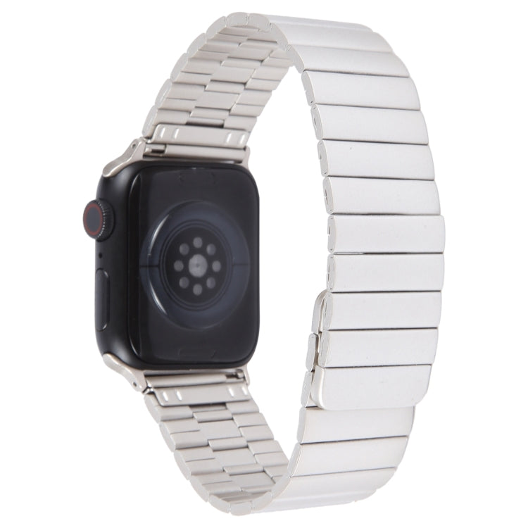 For Apple Watch 38mm Bamboo Stainless Steel Magnetic Watch Band(Starlight) - free shipping - PMC TechLife - Order now!