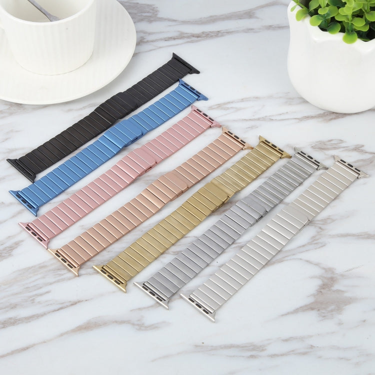 For Apple Watch 42mm Bamboo Stainless Steel Magnetic Watch Band(Starlight) - free shipping - PMC TechLife - Order now!