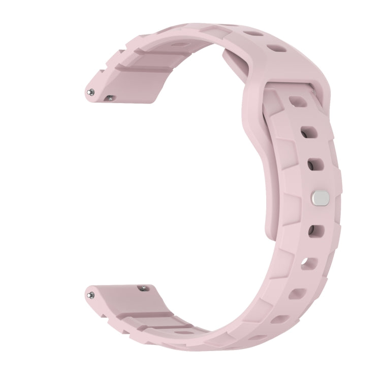 20mm Armor Silicone Watch Band(Pink) - 20mm Bands by PMC TechLife | Online Shopping South Africa | PMC TechLife