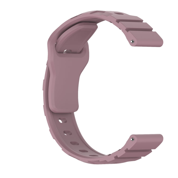 20mm Armor Silicone Watch Band(Dark Purple) - 20mm Bands by PMC TechLife | Online Shopping South Africa | PMC TechLife
