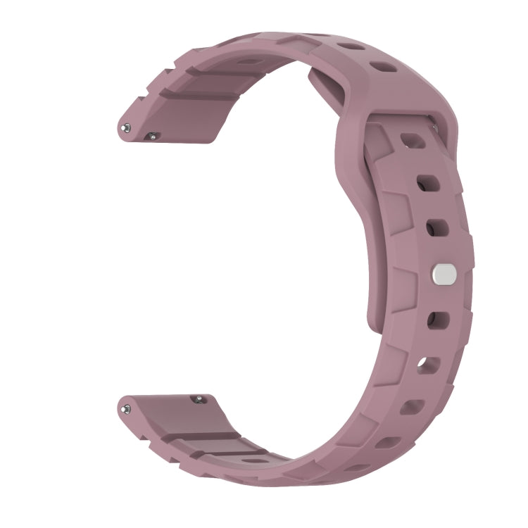 20mm Armor Silicone Watch Band(Dark Purple) - 20mm Bands by PMC TechLife | Online Shopping South Africa | PMC TechLife