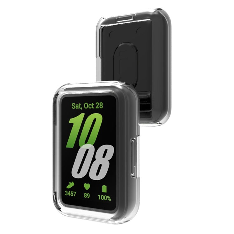 For Samsung Galaxy Fit 3 Half Pack Hollow TPU Watch Protective Case(Transparent) - free shipping - PMC TechLife - Order now!