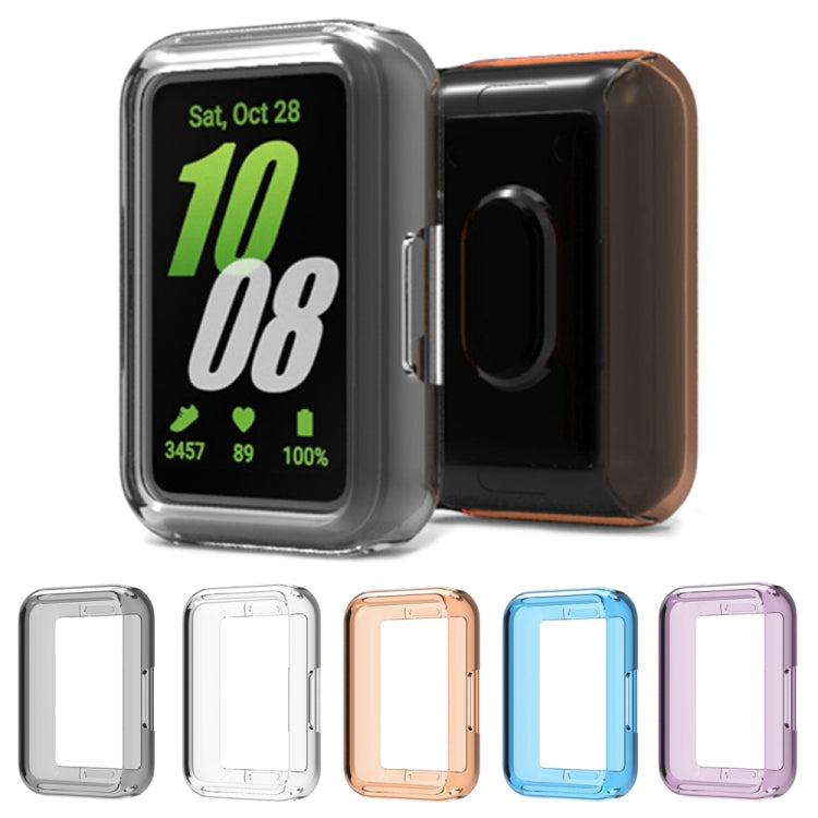 For Samsung Galaxy Fit 3 Half Pack Hollow TPU Watch Protective Case(Transparent) - free shipping - PMC TechLife - Order now!