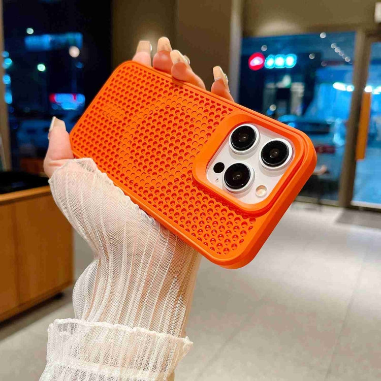 For iPhone 13 Pro Max MagSafe Magnetic Heat Dissipation Phone Case(Orange) - iPhone 13 Pro Max Cases by PMC TechLife | Online Shopping South Africa | PMC TechLife