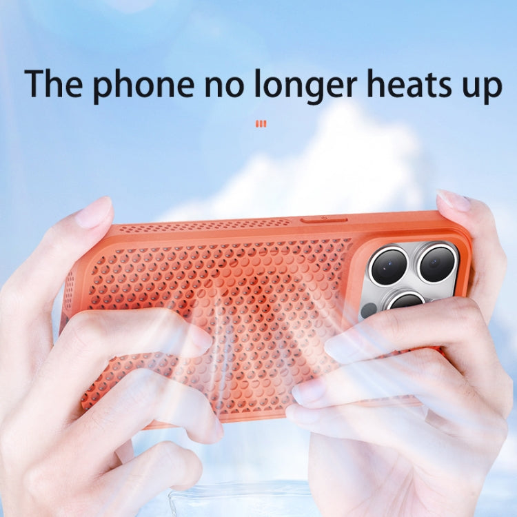 For iPhone 13 Pro Max MagSafe Magnetic Heat Dissipation Phone Case(Orange) - iPhone 13 Pro Max Cases by PMC TechLife | Online Shopping South Africa | PMC TechLife