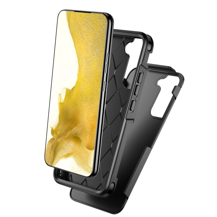 For Samsung Galaxy S22 5G RedPepper Armor PC Hybrid TPU Phone Case(Black) - Galaxy S22 5G Cases by RedPepper | Online Shopping South Africa | PMc TechLife | Buy Now Pay Later Mobicred