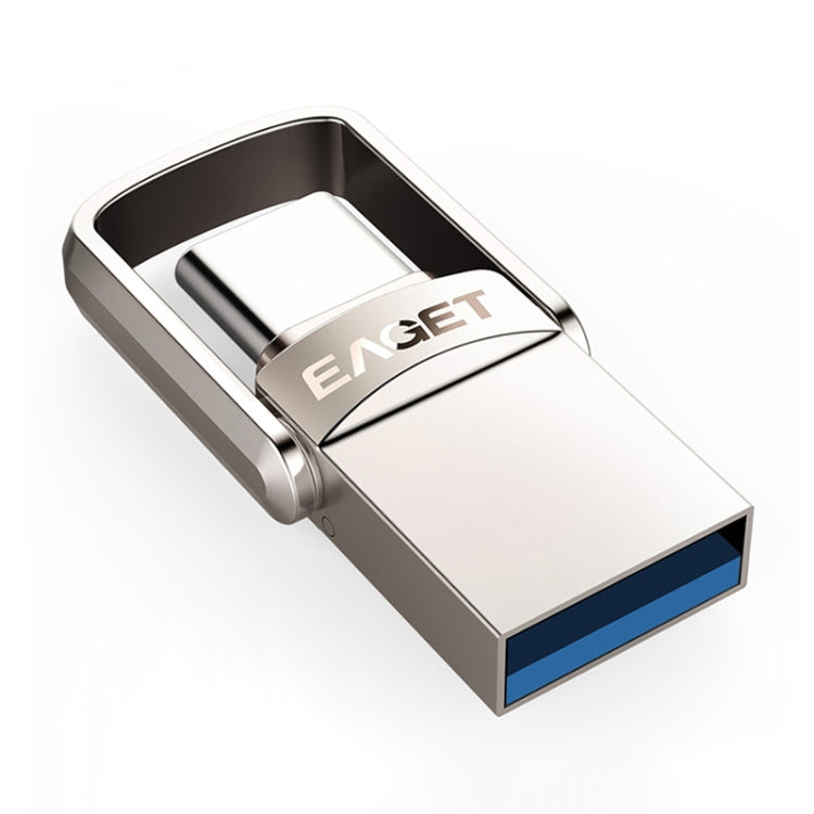 EAGET 64G USB 3.1 + Type-C / USB-C  Interface Metal Twister Flash U Disk, with Micro USB OTG Adapter - USB Flash Drives by EAGET | Online Shopping South Africa | PMC Jewellery | Buy Now Pay Later Mobicred