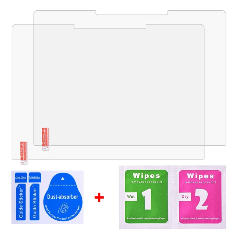 For Microsoft Surface Laptop 6 15 2pcs 9H 0.3mm Explosion-proof Tempered Glass Film - free shipping - PMC TechLife - Order now!