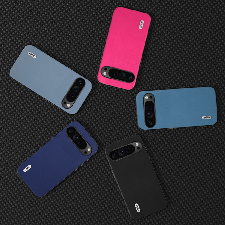 For Google Pixel 9 Pro ABEEL Arashi Texture PU Phone Case(Sky Blue) - Google Cases by PMC TechLife | Online Shopping South Africa | PMC TechLife | Buy Now Pay Later Mobicred