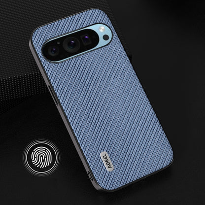 For Google Pixel 9 ABEEL Carbon Fiber Texture Protective Phone Case(Light Blue) - Google Cases by PMC Jewellery | Online Shopping South Africa | PMC Jewellery | Buy Now Pay Later Mobicred