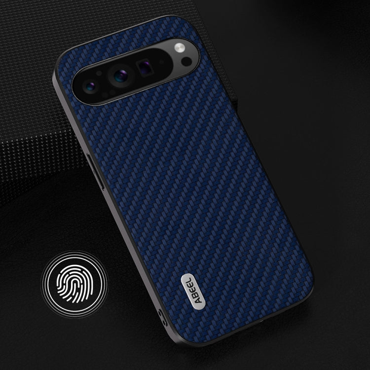 For Google Pixel 9 Pro ABEEL Carbon Fiber Texture Protective Phone Case(Dark Blue) - Google Cases by PMC TechLife | Online Shopping South Africa | PMC TechLife | Buy Now Pay Later Mobicred