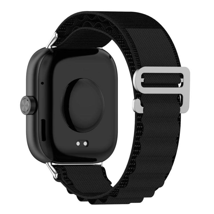 For Xiaomi Mi Band 8 Pro / Redmi Watch 4 Loop Nylon Watch Band(Black) - Watch Bands by PMC Jewellery | Online Shopping South Africa | PMC Jewellery