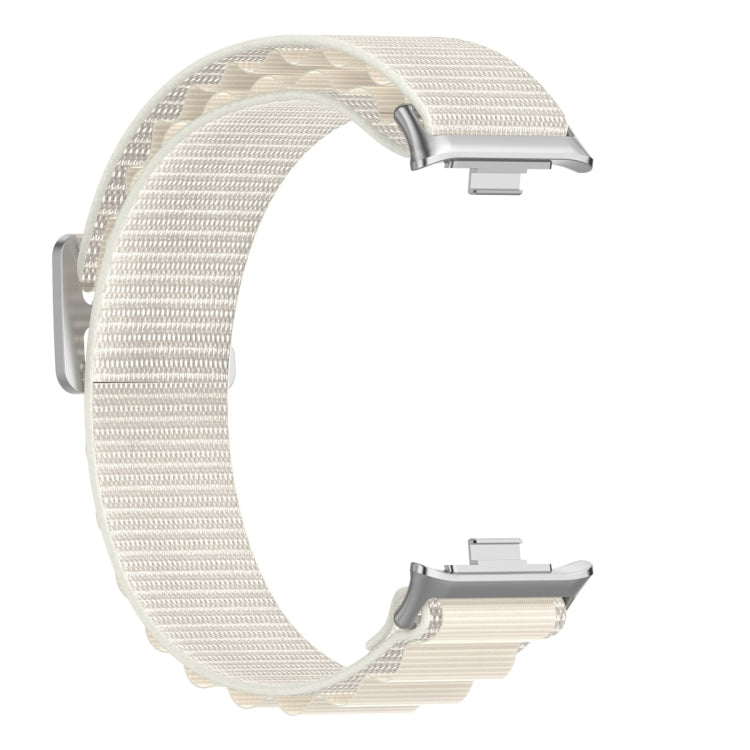 For Xiaomi Mi Band 8 Pro / Redmi Watch 4 Loop Nylon Watch Band(Starlight) - Watch Bands by PMC TechLife | Online Shopping South Africa | PMC TechLife