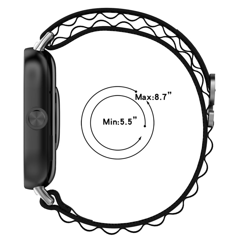 For Xiaomi Smart Band 9 Pro / 8 Pro Loop Nylon Watch Band(Green) - Watch Bands by PMC TechLife | Online Shopping South Africa | PMC TechLife | Buy Now Pay Later Mobicred