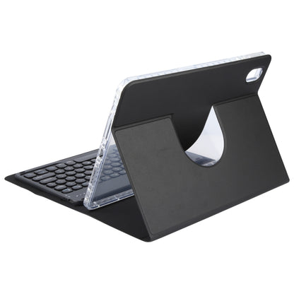 For Huawei MatePad Pro 11 2024 / 2022 Round Button Bluetooth Keyboard Rotatable Holder Leather Case(Black) - Huawei Keyboard by PMC Jewellery | Online Shopping South Africa | PMC Jewellery