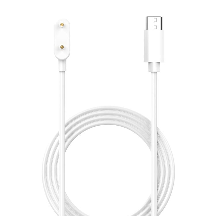 For Huawei Band 9 / 9 NFC USB-C / Type-C Port Smart Watch Charging Cable(White) - Charger by PMC TechLife | Online Shopping South Africa | PMC TechLife