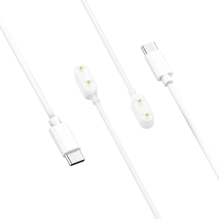 For Huawei Band 9 / 9 NFC USB-C / Type-C Port Smart Watch Charging Cable(White) - Charger by PMC TechLife | Online Shopping South Africa | PMC TechLife