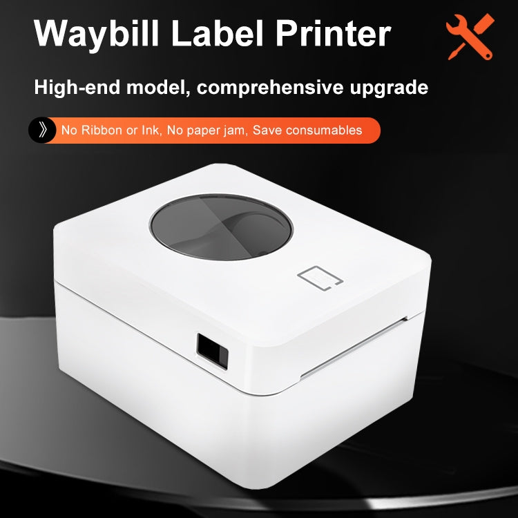 ZJ-9250 100x150mm USB Thermal Label Printer, Plug:UK Plug(White) - Printer by PMC TechLife | Online Shopping South Africa | PMC TechLife | Buy Now Pay Later Mobicred