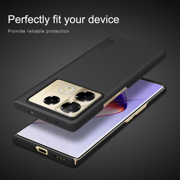 For Infinix Note 40 Pro+ 5G / 40 Pro 5G NILLKIN Frosted PC Phone Case(Black) - free shipping - PMC TechLife - Order now!