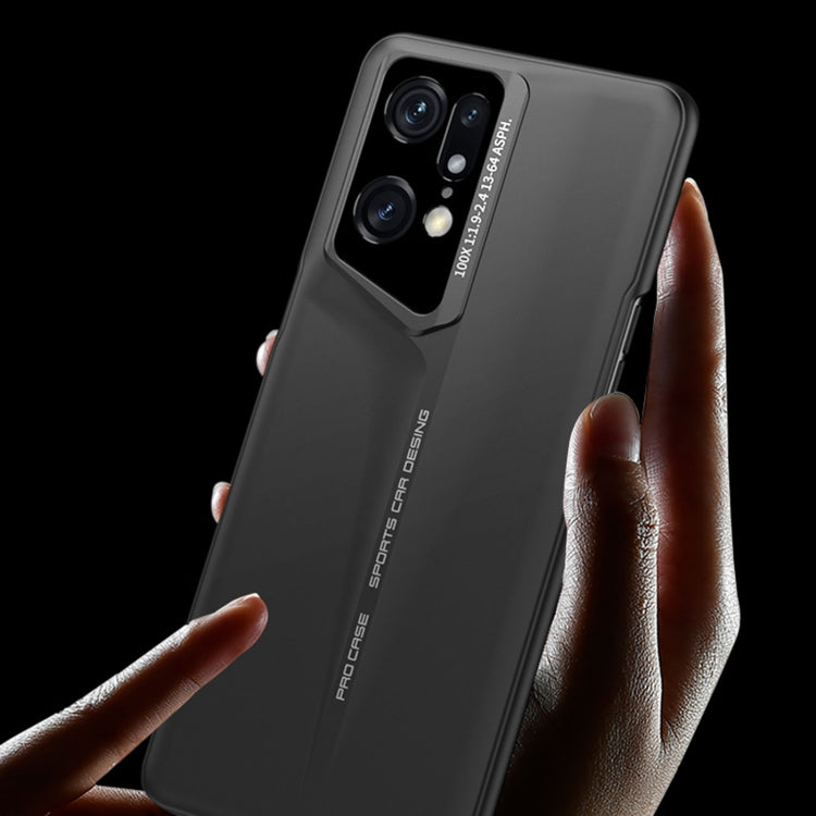 For OPPO Find X5 GKK Blade Ultra-thin Full Coverage Phone Case(Grey) - free shipping - PMC Jewellery - Order now!