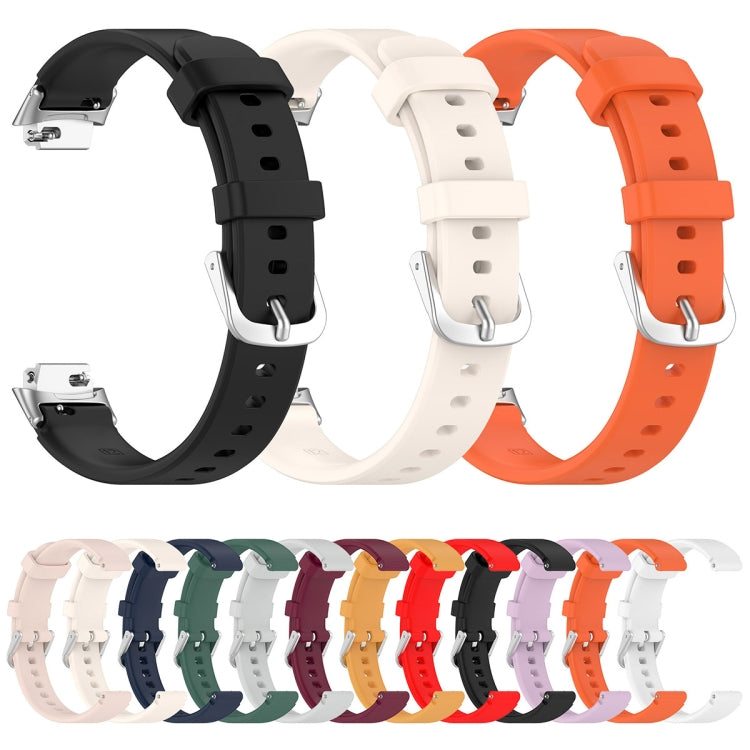 12mm Universal Solid Color Silver Buckle Silicone Watch Band(Light Pink) - 20mm Bands by PMC TechLife | Online Shopping South Africa | PMC TechLife