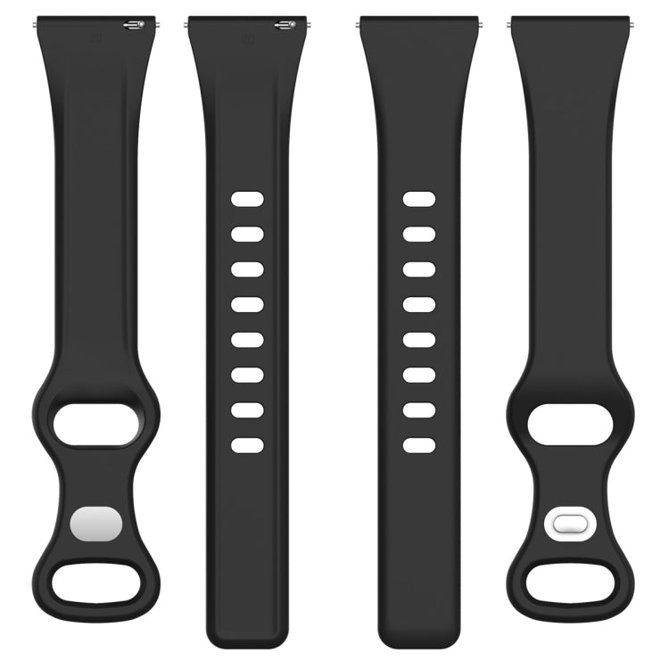 20mm Slim Reverse Buckle Silicone Watch Band(Purple) - 20mm Bands by PMC TechLife | Online Shopping South Africa | PMC TechLife