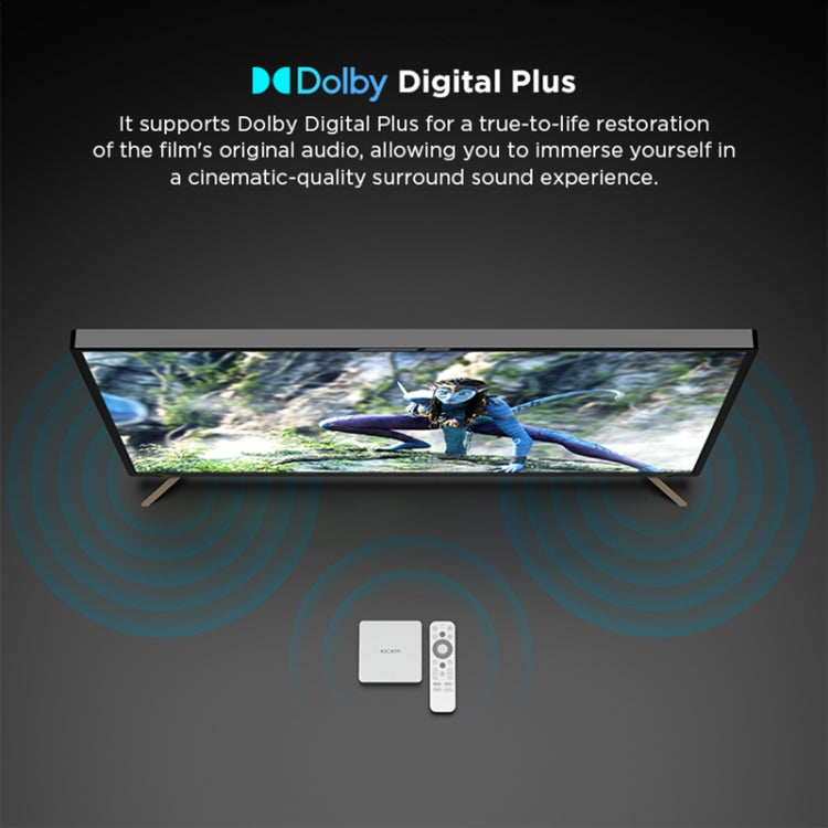 Kickpi KP1 Dual Band WiFi 4K HD Android TV Box, RAM:2GB+32GB(US Plug) - Amlogic S905 by PMC TechLife | Online Shopping South Africa | PMC TechLife | Buy Now Pay Later Mobicred