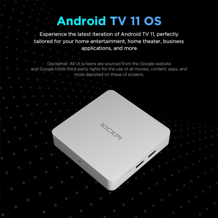 Kickpi KP1 Dual Band WiFi 4K HD Android TV Box, RAM:2GB+32GB(US Plug) - Amlogic S905 by PMC TechLife | Online Shopping South Africa | PMC TechLife | Buy Now Pay Later Mobicred