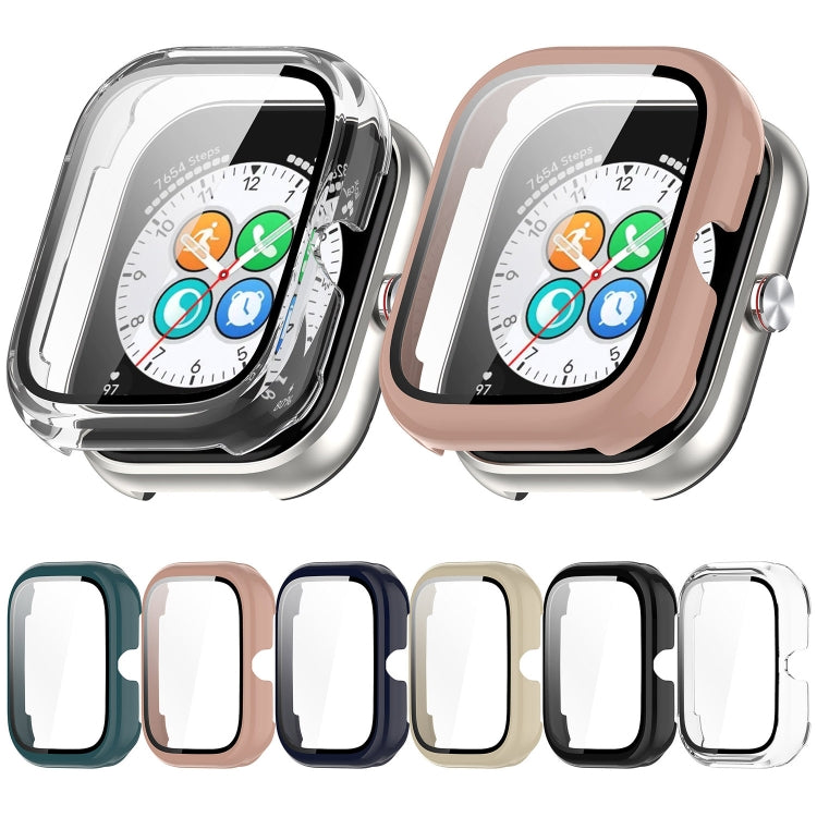 For Honor Choice Haylou Watch PC + Tempered Film Integrated Protective Watch Case(Ink Blue) - Watch Cases by PMC TechLife | Online Shopping South Africa | PMC TechLife