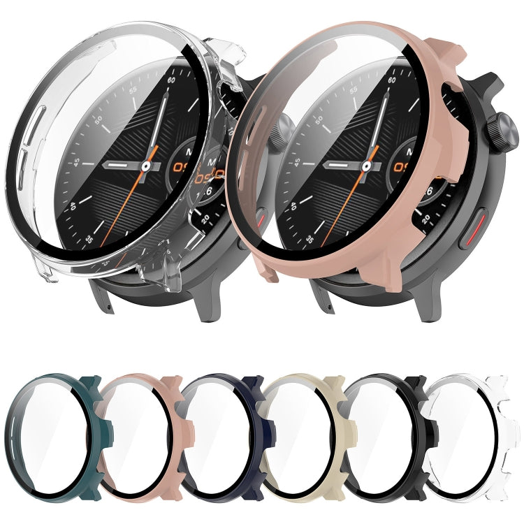 For Xiaomi Mibro Watch Lite 2 PC + Tempered Film Integrated Watch Protective Case(Pink) - Watch Cases by PMC TechLife | Online Shopping South Africa | PMC TechLife