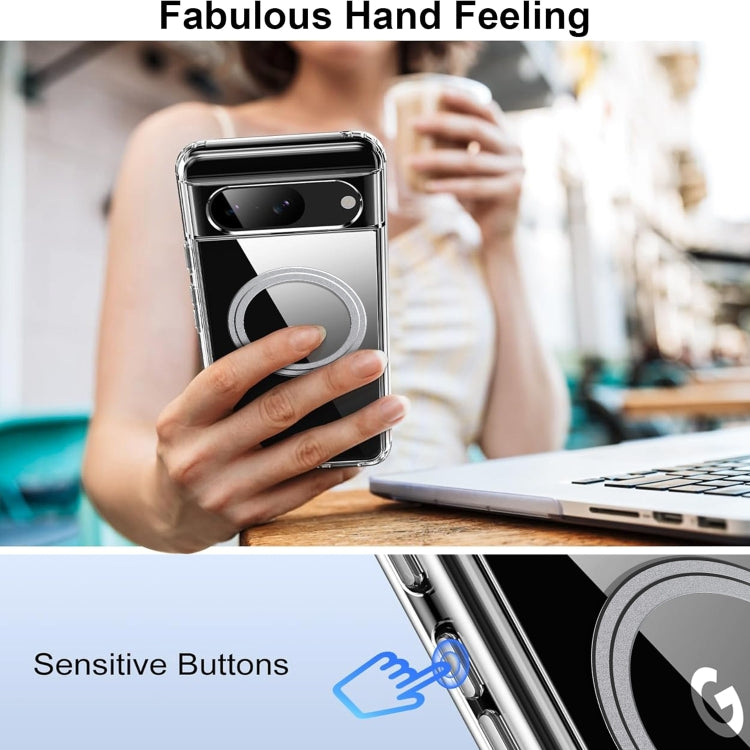 For Google Pixel 9 / 9 Pro Transparent Frosted MagSafe Phone Case - Google Cases by PMC TechLife | Online Shopping South Africa | PMC TechLife | Buy Now Pay Later Mobicred