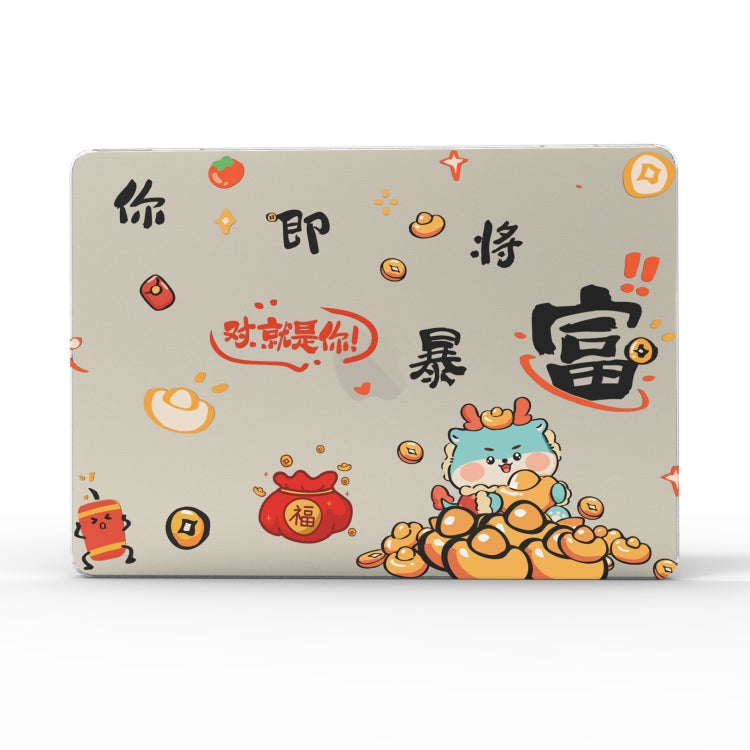 For MacBook 12 inch A1534 UV Printed Pattern Laptop Frosted Protective Case(DDC-1689) - free shipping - PMC Jewellery - Order now!