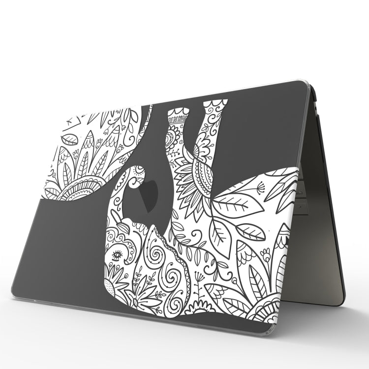 For MacBook Air 15 M2 A2941 / M3 A3114 UV Printed Pattern Laptop Frosted Protective Case(DDC-864) - MacBook Air Cases by PMC Jewellery | Online Shopping South Africa | PMC Jewellery | Buy Now Pay Later Mobicred