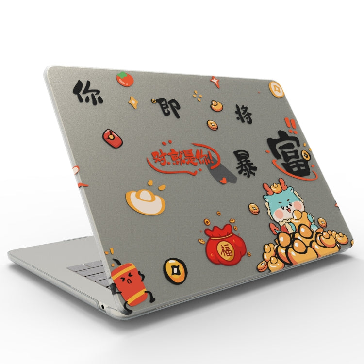 For MacBook Pro 15.4 A1286 UV Printed Pattern Laptop Frosted Protective Case(DDC-1689) - MacBook Pro Cases by PMC Jewellery | Online Shopping South Africa | PMC Jewellery | Buy Now Pay Later Mobicred