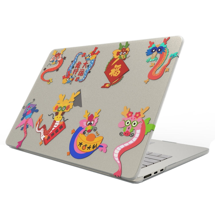 For MacBook Pro 15.4 A1707 / A1990 UV Printed Pattern Laptop Frosted Protective Case(DDC-1677) - free shipping - PMC Jewellery - Order now!