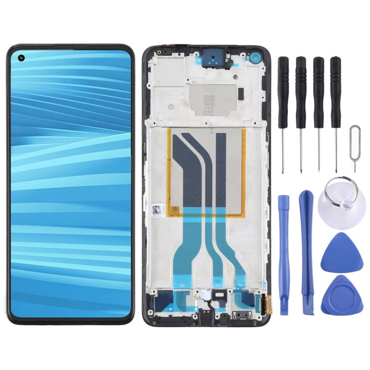 For Realme GT2 Original AMOLED LCD Screen Digitizer Full Assembly with Frame - LCD Screen by PMC TechLife | Online Shopping South Africa | PMC TechLife | Buy Now Pay Later Mobicred