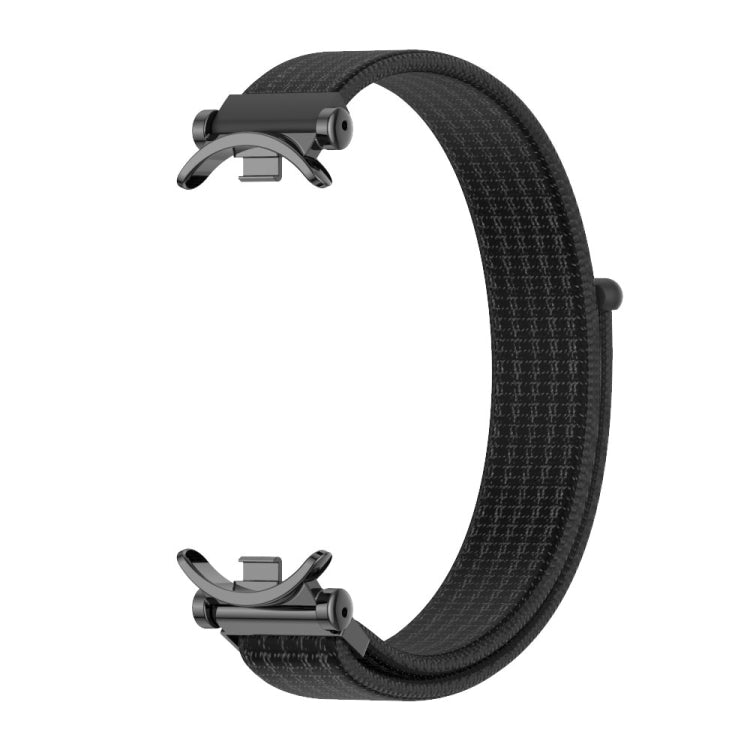 For Xiaomi Smart Band 10 / 9 / 8 Mijobs GT4 Breathable Nylon Loop Watch Band(Black) - free shipping - PMc TechLife - Order now!