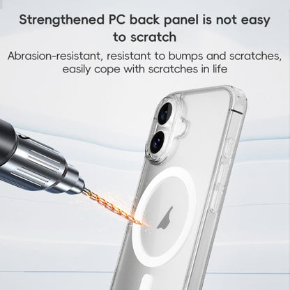 For iPhone 16 Plus ZGA Magsafe Clear PC Hybrid TPU Phone Case(Transparent) - iPhone 16 Plus Cases by ZGA | Online Shopping South Africa | PMC Jewellery | Buy Now Pay Later Mobicred