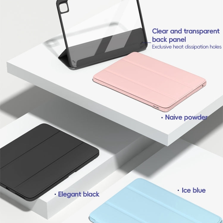 For iPad Pro 11 2022 / 2021 / 2020 ZGA Tri-Fold Voltage Smart Leather Tablet Case(Pink) - free shipping - PMc TechLife - Order now!