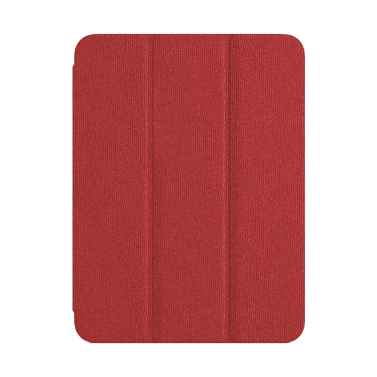 For iPad Pro 11 2022 / 2021 / 2020 ZGA Tri-Fold Voltage Smart Leather Tablet Case(Red) - free shipping - PMc TechLife - Order now!