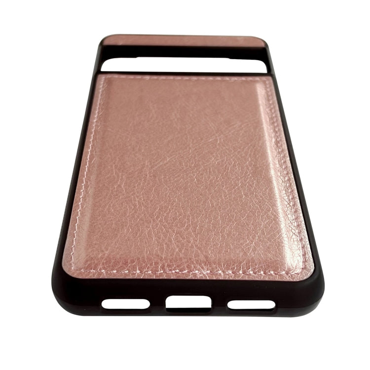 For Google Pixel 9 Pro XL Cowhide Texture Back Cover Phone Case(Rose Gold) - free shipping - PMC TechLife - Order now!