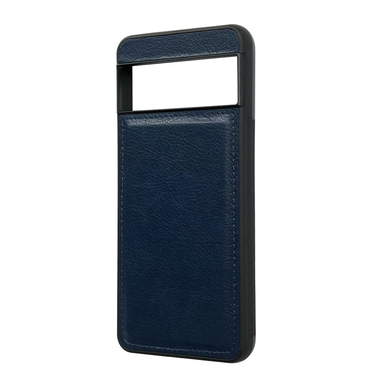 For Google Pixel 9 / Pixel 9 Pro Cowhide Texture Back Cover Phone Case(Royal Blue) - Google Cases by PMC Jewellery | Online Shopping South Africa | PMC Jewellery | Buy Now Pay Later Mobicred