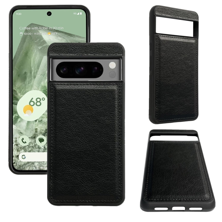 For Google Pixel 8 Multifunctional 7-Card Wallet Leather Phone Case(Black) - Google Cases by PMC TechLife | Online Shopping South Africa | PMC TechLife | Buy Now Pay Later Mobicred