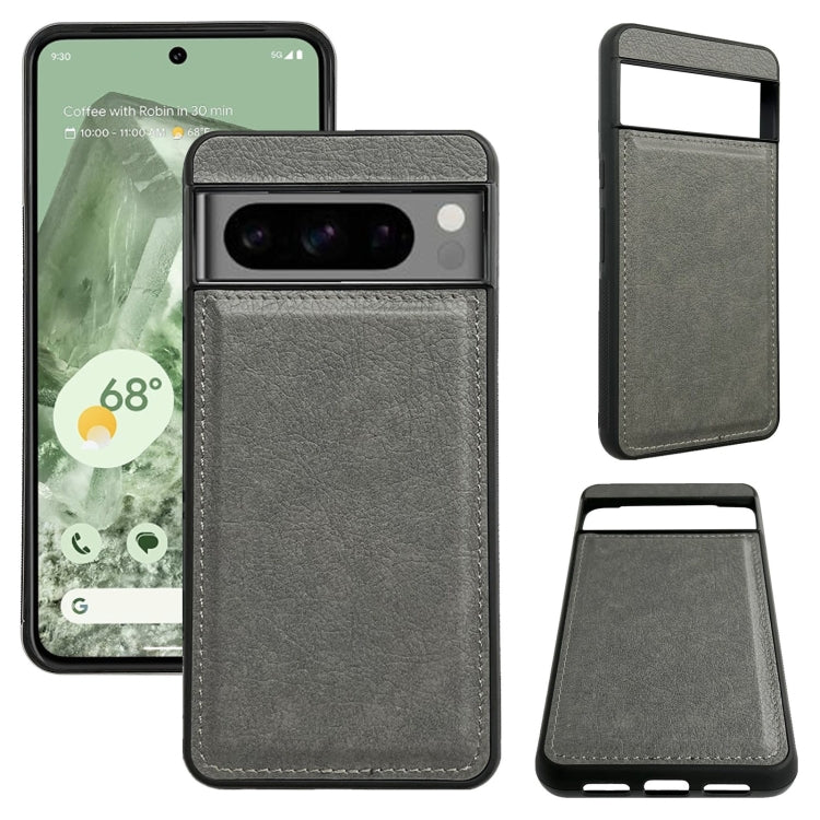 For Google Pixel 7 Multifunctional 7-Card Wallet Leather Phone Case(Grey) - Google Cases by PMC TechLife | Online Shopping South Africa | PMC TechLife | Buy Now Pay Later Mobicred