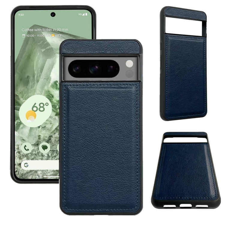 For Google Pixel 6a Multifunctional 7-Card Wallet Leather Phone Case(Royal Blue) - Google Cases by PMC TechLife | Online Shopping South Africa | PMC TechLife | Buy Now Pay Later Mobicred