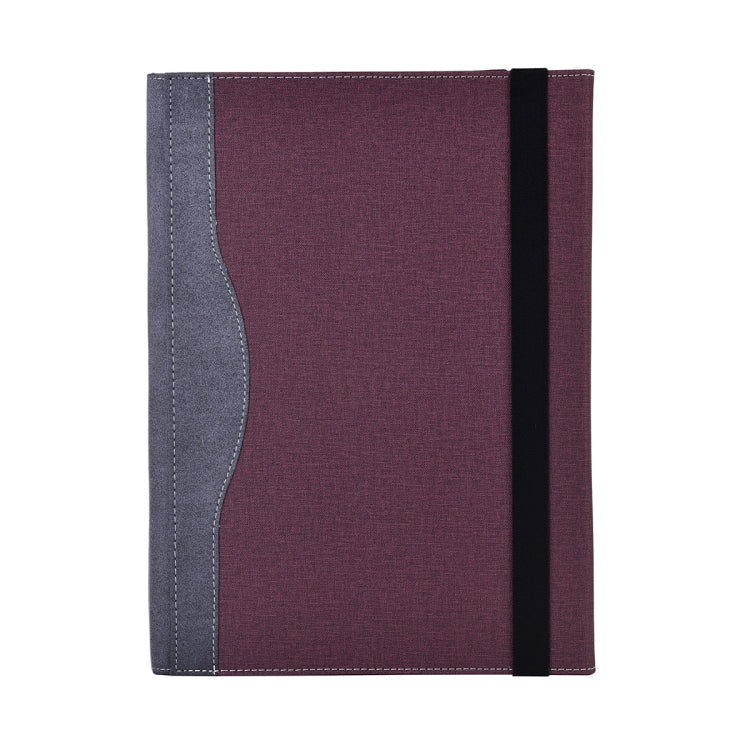 For Microsoft Surface Laptop 6 15 inch Cloth Texture Laptop Leather Protective Case(Wine Red) - free shipping - PMC TechLife - Order now!
