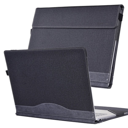 For Lenovo ThinkPad X1 Yoga Gen 6 Cloth Texture Laptop Leather Protective Case(Black) - Other by PMC Jewellery | Online Shopping South Africa | PMC Jewellery | Buy Now Pay Later Mobicred