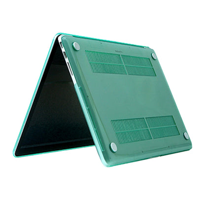 For MacBook Air 13.3 inch A2179 (2020) Laptop Crystal PC Protective Case(Green) - MacBook Air Cases by PMC Jewellery | Online Shopping South Africa | PMC Jewellery | Buy Now Pay Later Mobicred