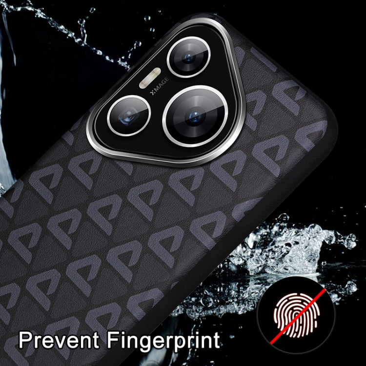 For Huawei Pura 70 Plain Leather Printed Cooling Phone Case(Green) - free shipping - PMC Jewellery - Order now!